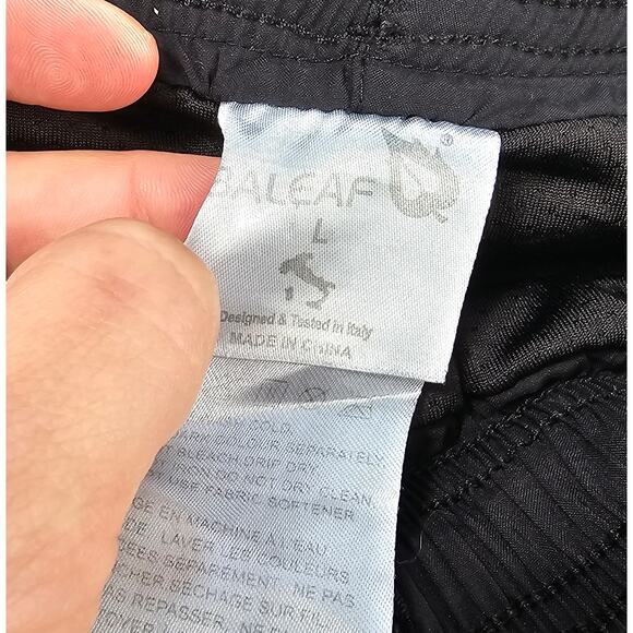 Baleaf sz L Men's 7" Running Shorts with breif Liner black zip pocket vented - Picture 5 of 9